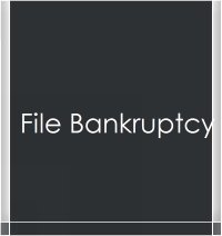 File Bankruptcy Online (tm) - File Bankruptcy Online Right Now!